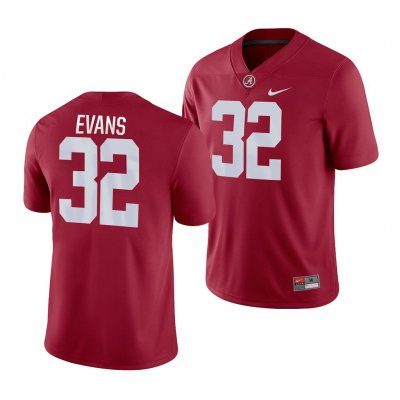 Men's Alabama Crimson Tide #99 Rashaan Evans Crimson Game NCAA Nike College Football Jersey 2403YZJM4